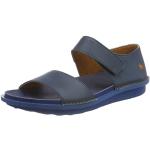 Niebieskie Sandały skórzane damskie na lato marki Art w rozmiarze 37 