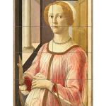 Portrety z motywem Szkocji gładkie Botticelli 