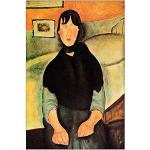 ArtPlaza Modigliani Amedeo - Young Brown woman sit