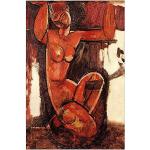 ArtPlaza TW92483 Modigliani Amedeo - Caryatid II p
