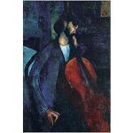ArtPlaza TW92529 Modigliani Amedeo - The Cellist p