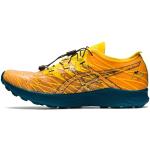 Złote Buty do biegania terenowe męskie amortyzujące sportowe marki Asics Gel-Fujitrabuco w rozmiarze 43,5 