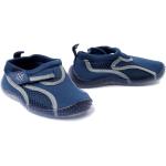 Granatowe Buty na rzepy dla dzieci marki Axim w rozmiarze 25 