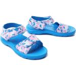 Przecenione Niebieskie Sandały antypoślizgowe dla dzieci na lato marki Axim w rozmiarze 35 