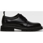 Czarne Buty sznurowane - rodzaj noska: Okrągły w stylu biznesowym z gładkiej skóry marki Badura w rozmiarze 40 - Zrównoważony rozwój 