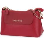 Czerwone Torebki na ramię damskie eleganckie marki Valentino by Mario Valentino 