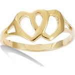 Złote pierścionki damskie marki Les Trésors De Lily w rozmiarze 11 