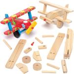 Zabawki drewniane z motywem słodyczy drewniane o tematyce samolotów i lotnisk 