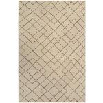 Bakero dywan, wełna/wiskoza, kremowy, 183 x 122 x