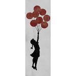 Banksy Plakat Girl Floating plakat na drzwi Branda
