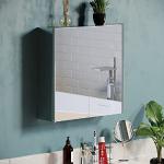 Szafki łazienkowe z lustrem w nowoczesnym stylu 