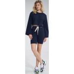 Oliwkowe Krótkie spodnie damskie sportowe z elastanu marki Figl w rozmiarze S 