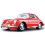 Czerwone Resoraki Porsche metalowe marki Bburago 
