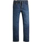 Niebieskie Proste jeansy męskie dżinsowe o długości 32 marki LEVI´S 501 