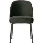 Czarne Krzesła stylowe tapicerowane marki Be Pure 