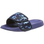 Niebieskie Sandały kąpielowe dla chłopców Rzepy na lato marki Beck w rozmiarze 35 