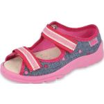 Różowe Obuwie domowe & Pantofle & Kapcie dla dziewczynek klasyczne marki Befado w rozmiarze 28 