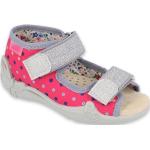 Różowe Sandały dla dziewczynek ultralekkie na lato marki Befado w rozmiarze 26 