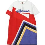 Wielokolorowe Koszulki damskie z krótkimi rękawami marki ellesse w rozmiarze M 
