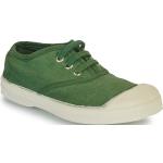 Przecenione Zielone Buty dla dzieci marki Bensimon w rozmiarze 29 - wysokość obcasa do 3cm 