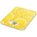 Beurer KS 19 Lemon cyfrowa waga kuchenna (funkcja tary, obsługa przycisków, nośność 5 kg)