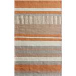 Beżowe Dywany w paski w stylu rustykalnym - Zrównoważony rozwój 