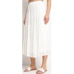 Przecenione Białe Długie spódnice damskie maxi w rozmiarze XL 