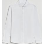 Białe Koszule typu slim męskie z długimi rękawami gładkie eleganckie marki House w rozmiarze XL 