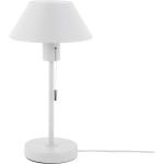 Białe Lampy stołowe z kloszem w stylu retro marki LEITMOTIV 