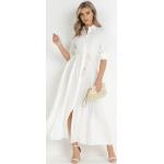 Przecenione Białe Sukienki damskie w rozmiarze XL 