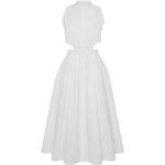 Białe Zwiewne sukienki damskie marki Alexander McQueen w rozmiarze XS 