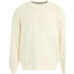Białe Swetry męskie eleganckie marki Guess w rozmiarze XL 