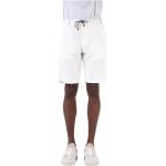 Białe Krótkie spodnie męskie w stylu casual na lato marki ELEVENTY 