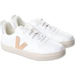 Białe Trampki & tenisówki dla chłopców eleganckie ze skóry syntetycznej marki Veja w rozmiarze 39 