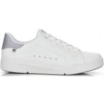 Białe Eleganckie Skórzane Sneakersy Rieker