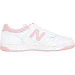 Białe Sneakersy sznurowane damskie na wiosnę marki New Balance w rozmiarze 41,5 