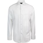 Białe Koszule męskie eleganckie bawełniane marki Emporio Armani w rozmiarze M 