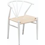 Przecenione Białe Krzesła stylowe w stylu skandynawskim marki DAN-FORM Denmark 