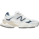 Białe Sneakersy sznurowane męskie amortyzujące z zamszu marki New Balance w rozmiarze 42,5 