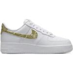 Białe Sneakersy sznurowane marki Nike Air Force 1 w rozmiarze 42,5 