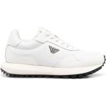 Białe Niskie sneakersy eleganckie marki Emporio Armani w rozmiarze 40 