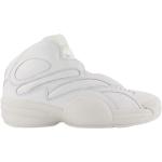 Białe Skórzane Sneakersy Hoop - Zamszowa Skóra Cielęca Alexander Wang