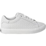 Białe Sneakersy sznurowane damskie na jesień marki Calvin Klein w rozmiarze 40 