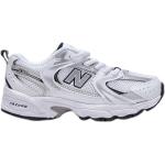 Białe Sneakersy sznurowane dla dzieci marki New Balance w rozmiarze 33 
