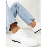 Przecenione Białe Sneakersy damskie ze skóry syntetycznej marki Vices w rozmiarze 40 