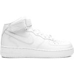 Białe Sneakersy na rzepy damskie amortyzujące Rzepy gładkie eleganckie ze skóry marki Nike w rozmiarze 36 