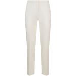 Białe Spodnie cygaretki z wiskozy marki PINKO w rozmiarze S 