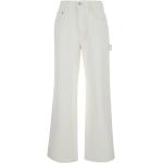 Białe Spodnie robocze damskie bawełniane w rozmiarze L 
