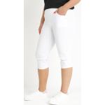 Przecenione Białe Spodnie damskie w rozmiarze XL 