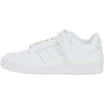 Białe Buty do koszykówki męskie Rzepy sportowe marki adidas w rozmiarze 45,5 